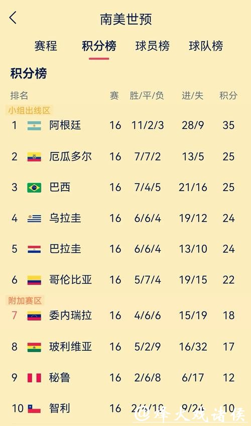 2026世界杯外围：南美球队的出线挑战与机会